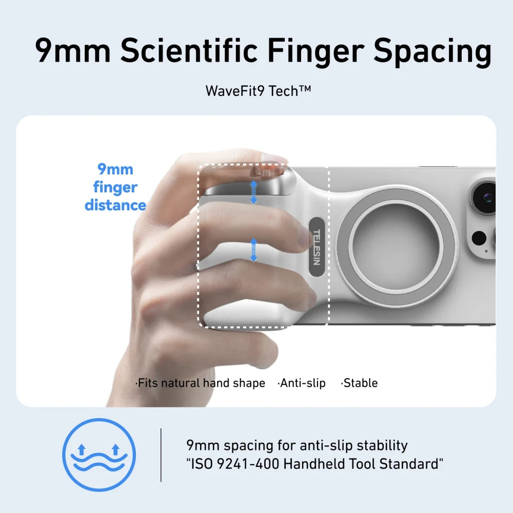 Magnetic Phone Camera Hand Grip