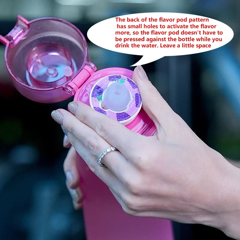 Flavor Infused Sports Water Bottle
