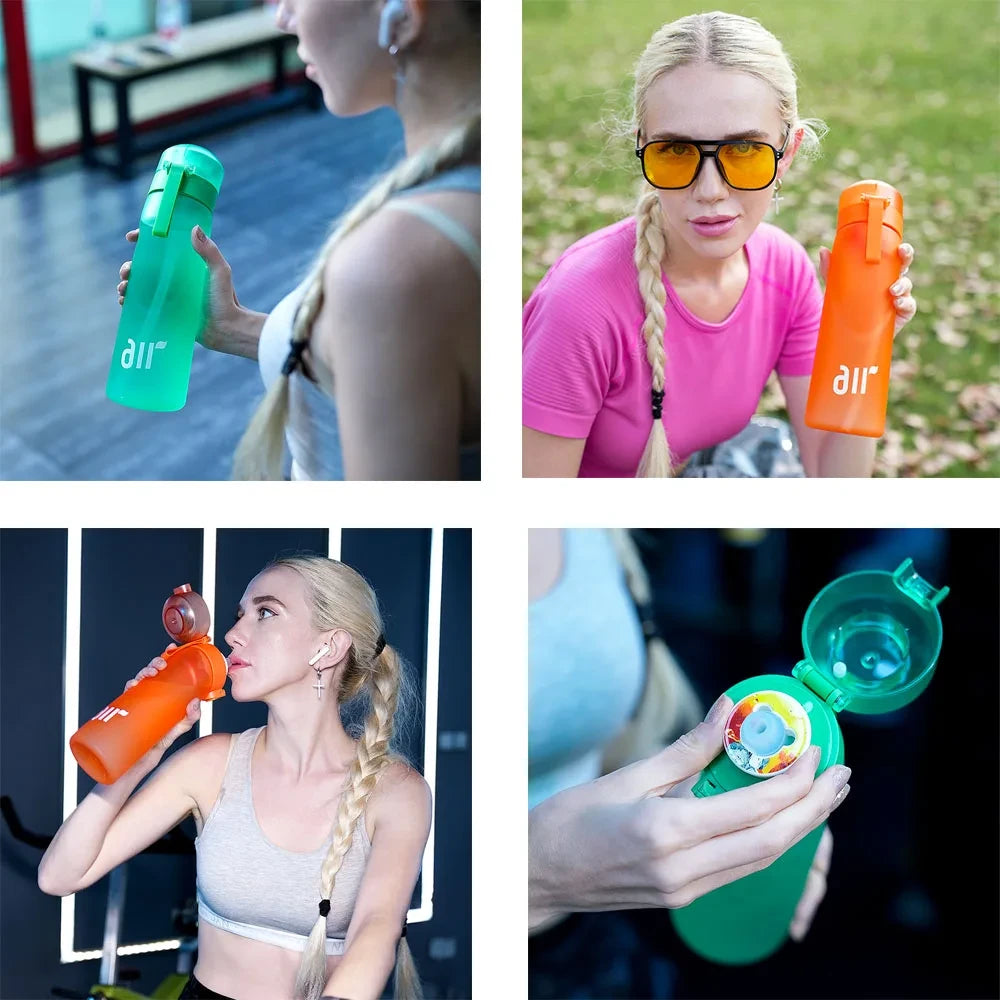 Flavor Infused Sports Water Bottle