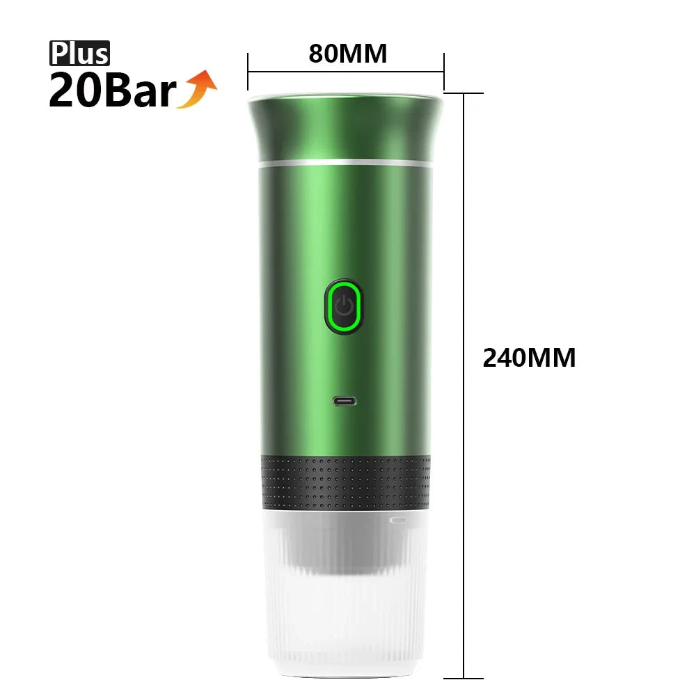 Portable Electric Espresso Car Coffee Maker