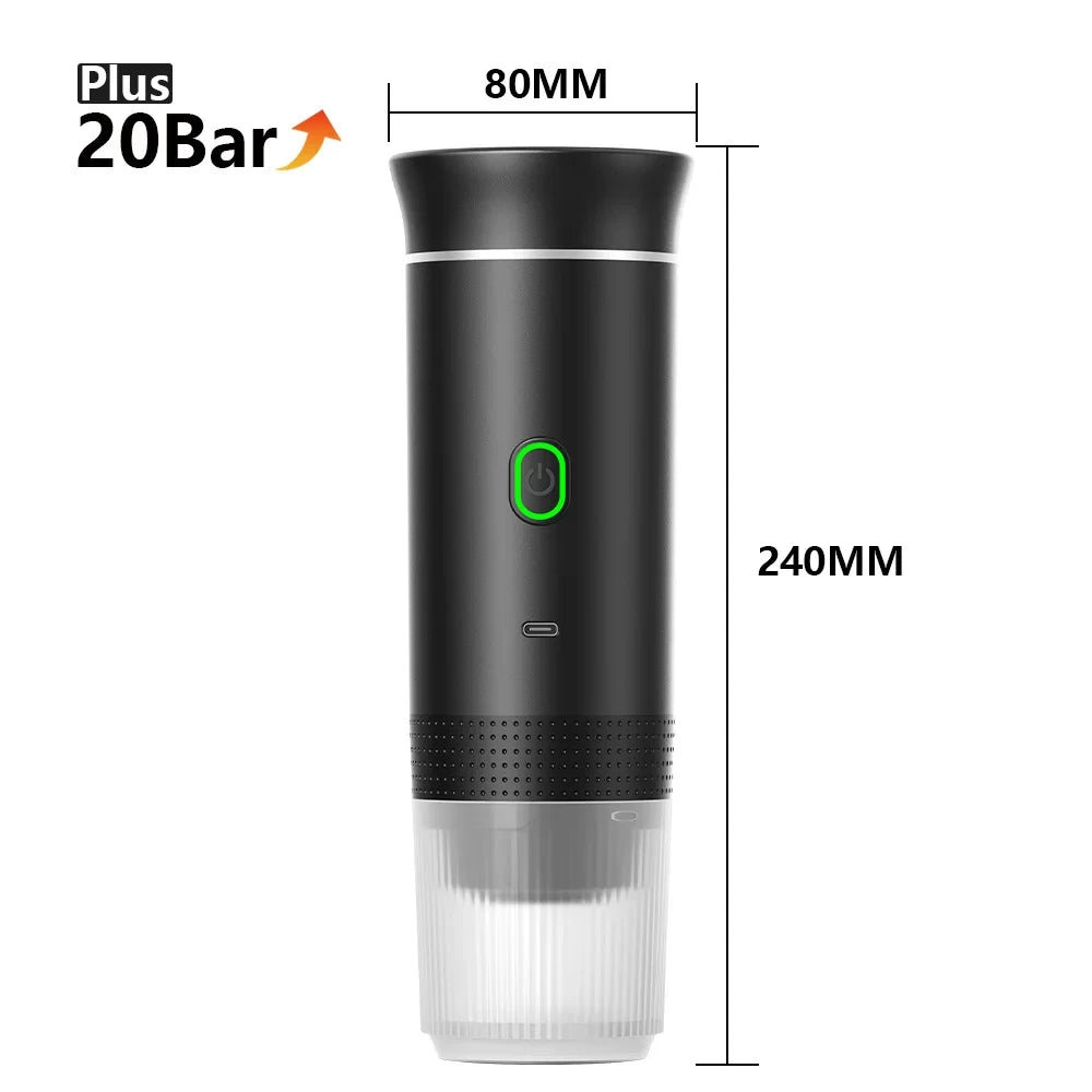 Portable Electric Espresso Car Coffee Maker
